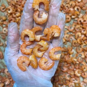 Tôm khô làm từ tôm đất